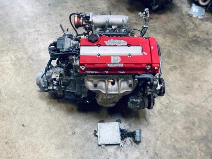 1996 2000 JDM Honda Civic TYPE R CTR EK9 B16B DOHC VTEC V-TEC ENGINE MOTOR 5 SPEED S4C LSD TRANSMISSION 1.6L