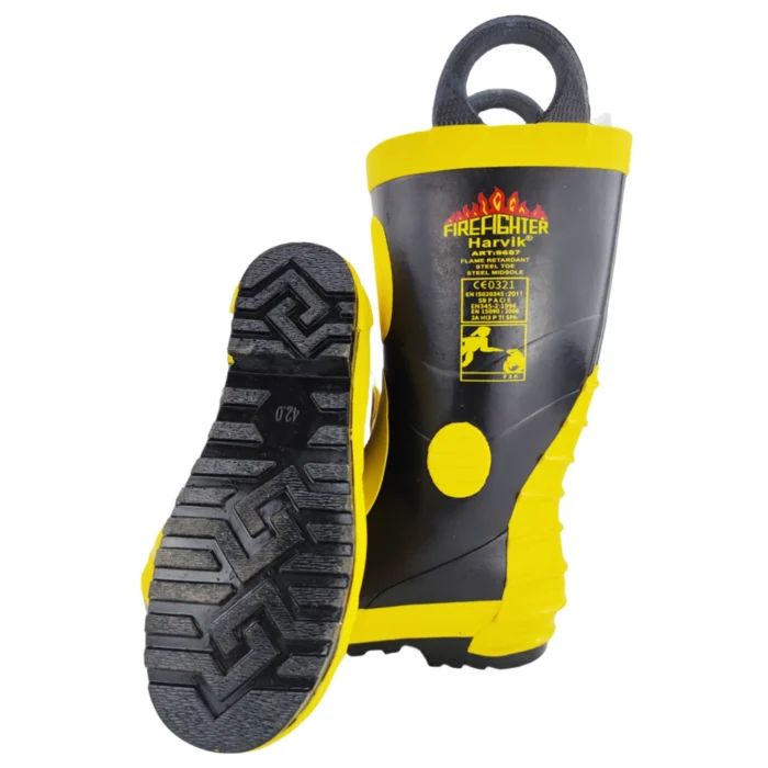 EN15090 Certified Steel head Steel bottom Fire Rubber