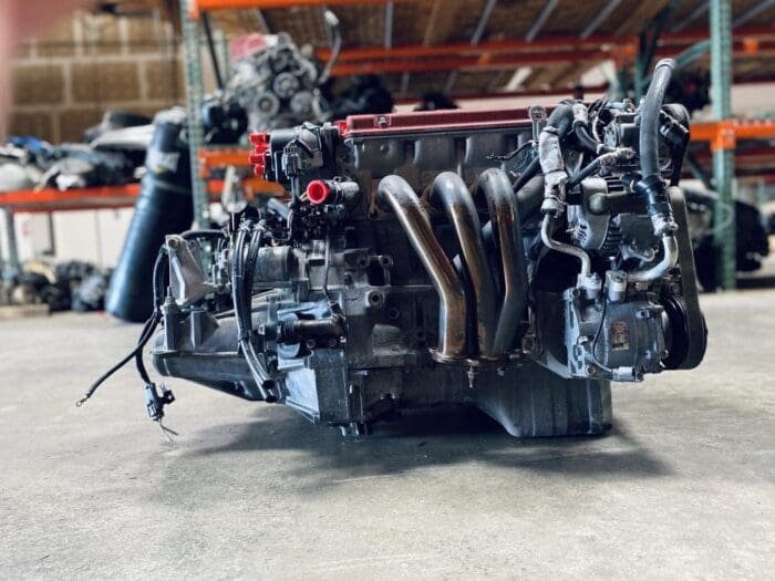 JDM HONDA PRELUDE H22 TYPE SH 2.2L DOHC VTEC ENGINE LSD TRANSMISSION NO ECU