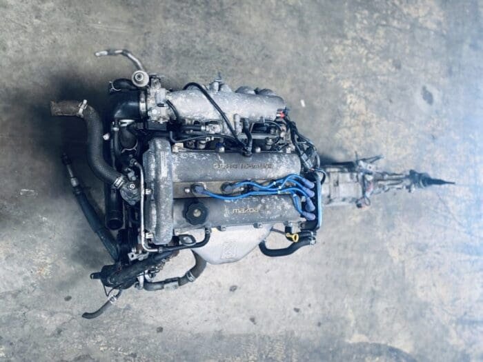 JDM Mazda Miata B6ZE Engine 5 Speed Transmission MX5 Miata 1.6L
