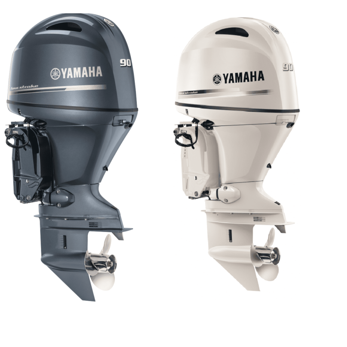 New Yamaha F90 90HP 4 Stroke Long Shaft Outboard Engine - Sale
