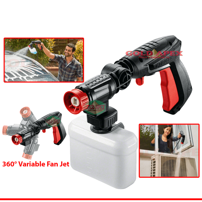 Bosch 360° Gun Nozzle for AQT Pressure Washers
