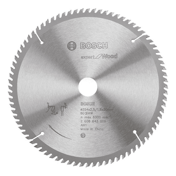 Bosch EXPERT Circular Saw Blade 10"x80T