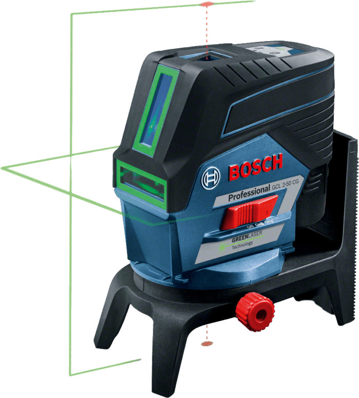 Bosch GCL 2-50 CG Combi Laser w/ Plumb Points