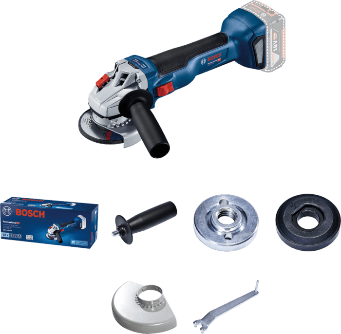 Bosch GWS 18V-10 18V Cordless Brushless Angle Grinder