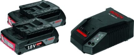 Bosch Starter Kit 18V 2.0AH Battery AL 1860 CV Charger