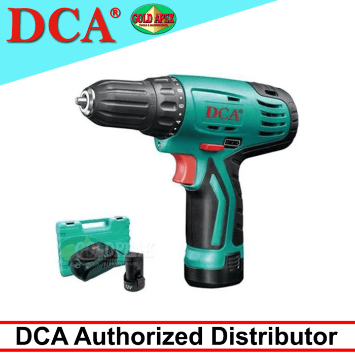 DCA ADJZ09-10 12V Cordless Drill / Driver Kit