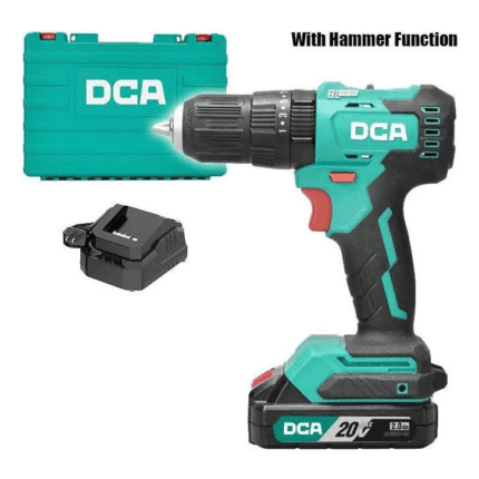 DCA ADJZ2050i EM 20V Cordless Brushless Hammer Drill / Driver 13mm 4.0Ah