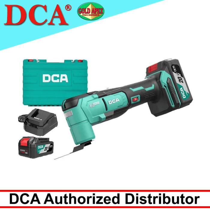 DCA ADMD20 EM 20V Cordless Brushless Oscillating Tool [Kit]