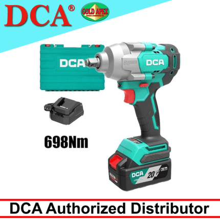 DCA ADPB698 DM 20V Cordless Brushless Impact Wrench 1/2" Drive 698Nm