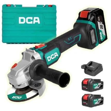 DCA ADSM06-100 EM Cordless Brushless Angle Grinder