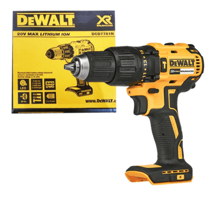 Dewalt DCD7781N 20V Cordless Brushless Hammer Drill 13mm (Bare Tool)
