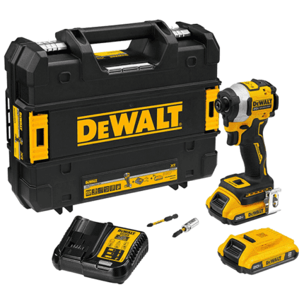 Dewalt DCF850D2A 18V/20V Cordless Brushless Impact Driver 1/4" Hex [Set]