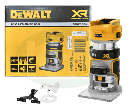 Dewalt DCW600N 18V/20V Cordless Brushless Palm Router / Trimmer 1/4" (Bare Tool)