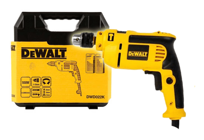 Dewalt DWD022K-B1 Impact / Hammer Drill 10mm 550W