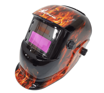 Hi-Tronic Auto Darkening Helmet (Flames)