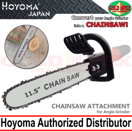 Hoyoma Chainsaw Stand Attachment for 4" Angle Grinder