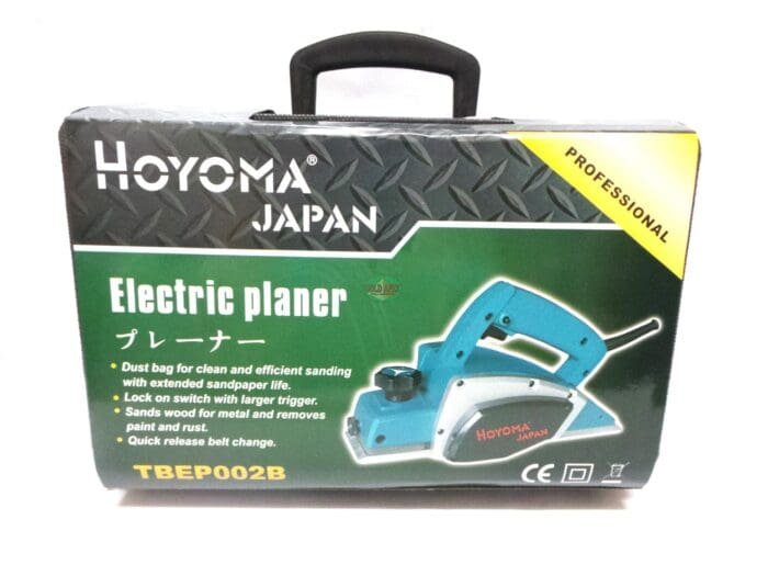 Hoyoma TBEP002B Wood Planer w/ Case