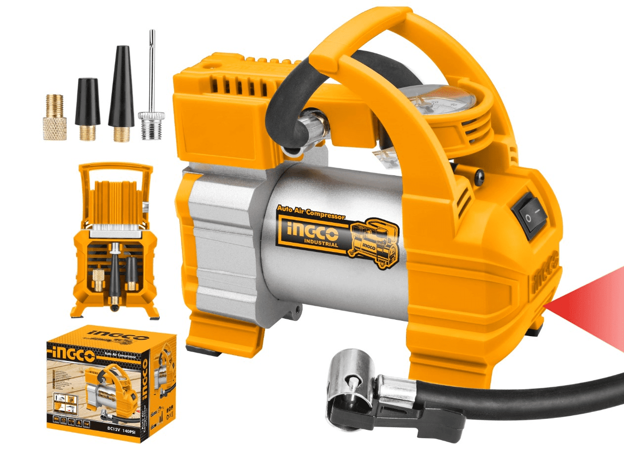 Ingco AAC1408 Auto Air Compressor 140psi