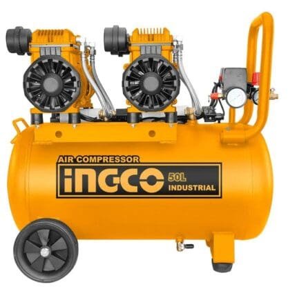 Ingco ACS224501P Air Compressor Oilless X2 1500W 4HP 50L