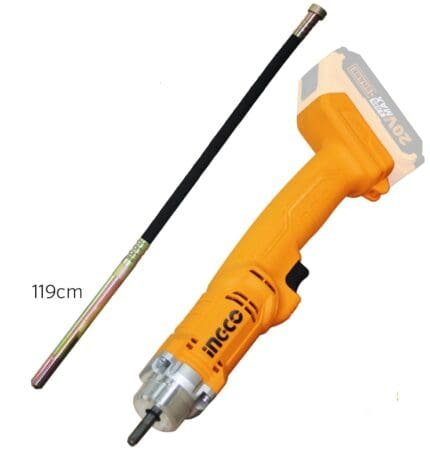 Ingco CCVLI202301 20V Cordless Li-Ion Concrete Vibrator