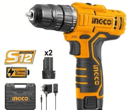 Ingco CDLI12325 12V Cordless Li-Ion Cordless Drill SS