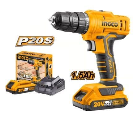 Ingco CDLI20011 20V Cordless Li-Ion Cordless Drill 20V SS