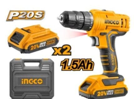 Ingco CDLI20012 20V Cordless Li-Ion Drill 20V SS