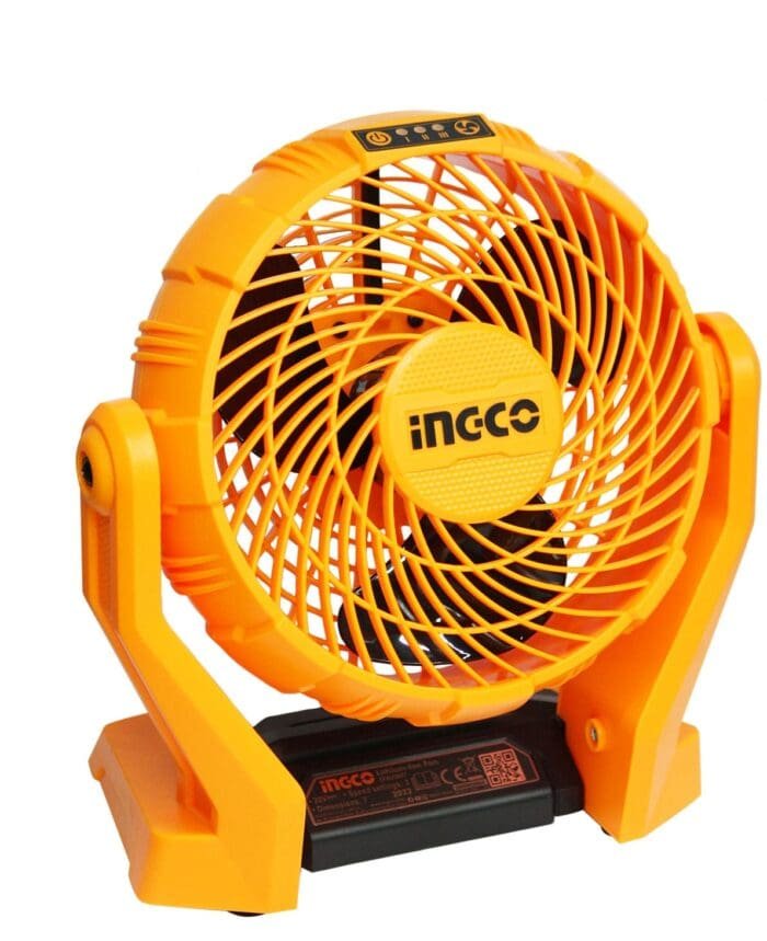 Ingco CFALI1207 12V Cordless Li-Ion Li-Ion Fan 12V
