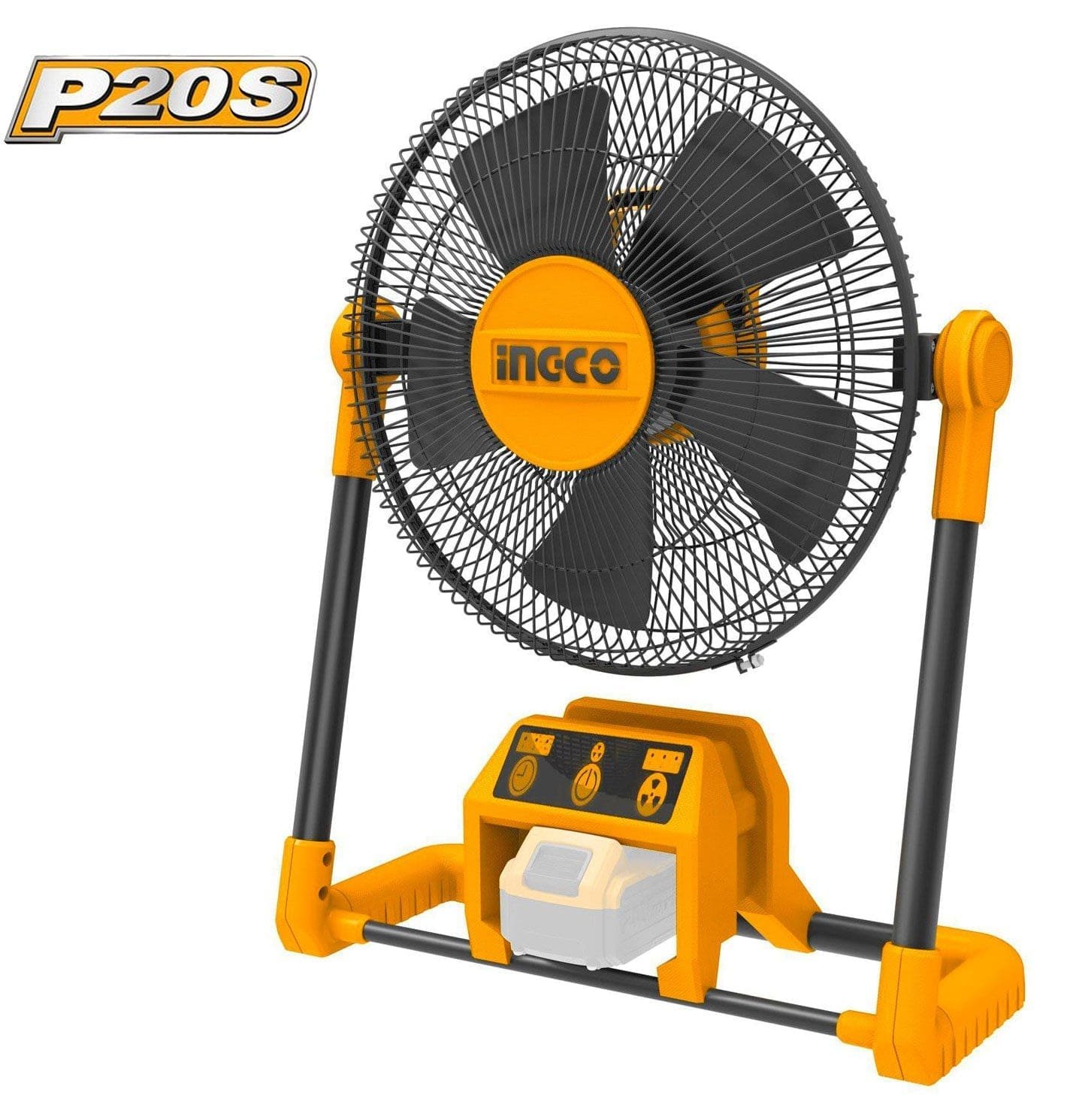 Ingco CFALI2001 20V Cordless Li-Ion Fan 20v 12"