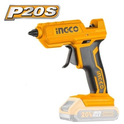 Ingco CGGLI2001 20V Cordless Li-Ion Glue Gun 20V