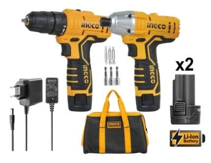 Ingco CKLI1201 12V Li-Ion Cordless Drill & Driver 12V