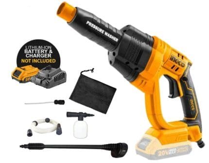 Ingco CPWLI2008 20V Cordless Li-Ion Pressure Washer