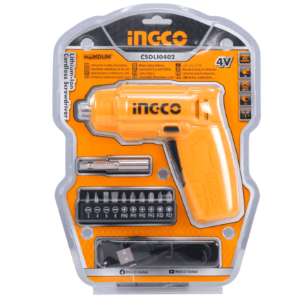 Ingco CSDLI0402 4V Li-Ion Cordless Screwdriver [SS]