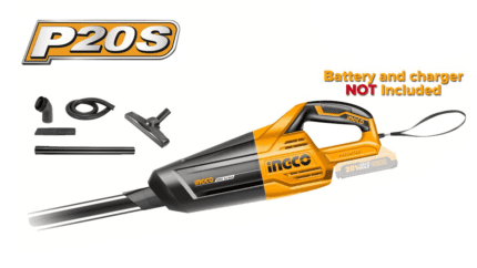 Ingco CVLI2001 20V Cordless Vacuum Cleaner (Bare)