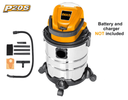 Ingco CVLI2005 20V Cordless Vacuum Cleaner 20L