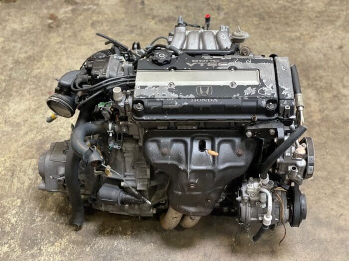 JDM GSR HONDA ACURA INTEGRA SIR-G DC2 B18C ENGINE MOTOR WITH 5 SPEED TRANSMISSION OBD1 1.8L B18C1 P72