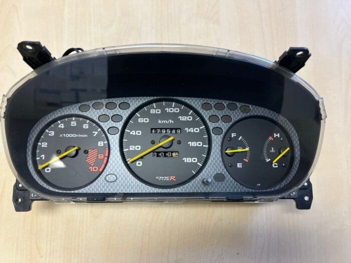 JDM HONDA CIVIC TYPE R TYPE-R EK9 CTR GAUGE CLUSTER SPEEDOMETER 1996-2000