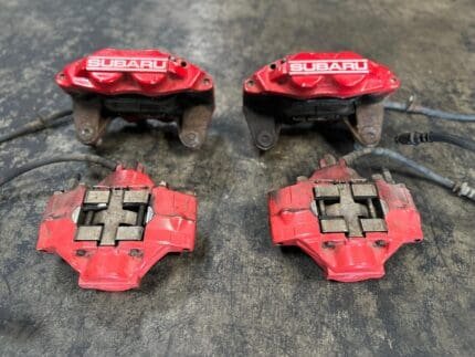 JDM SUBARU WRX 4 POT BRAKE CALIPERS 2002-2007