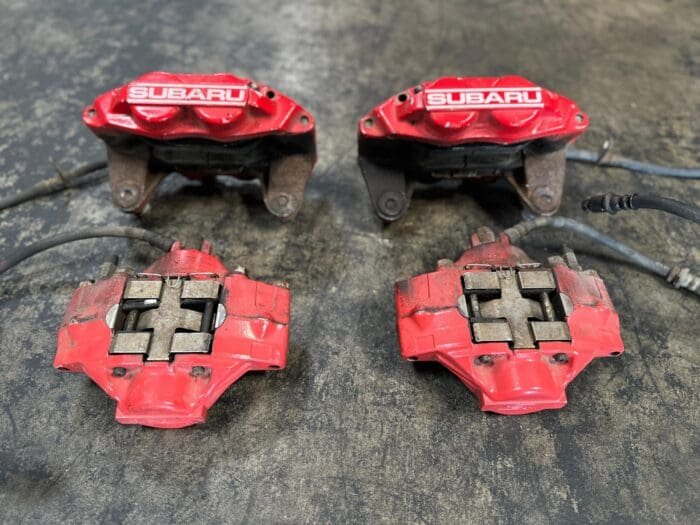 JDM SUBARU WRX 4 POT BRAKE CALIPERS 2002-2007
