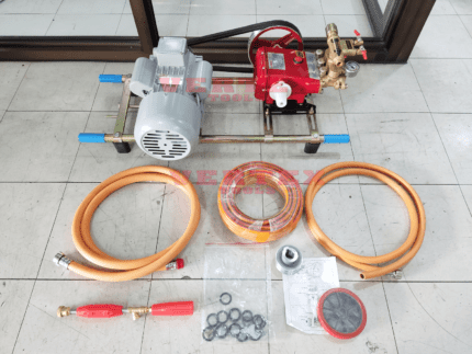 Kawasaki Pressure Washer Set Heavy Duty (Belt Driven) [Short Gun]
