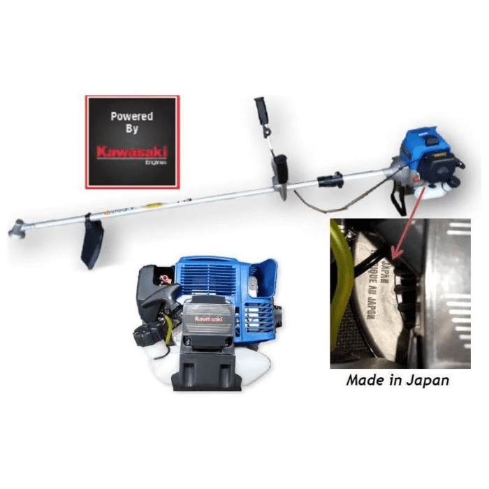 Kawasaki TJ45E 2-Stroke Engine Grass Cutter / Brush Cutter (Kaaz Handle)
