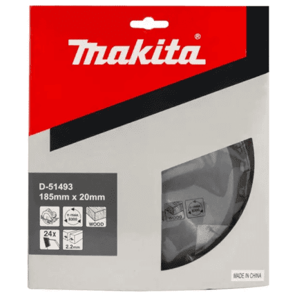 Makita D-51493 Circular Saw Blade for Wood 7-1/4" x 24T