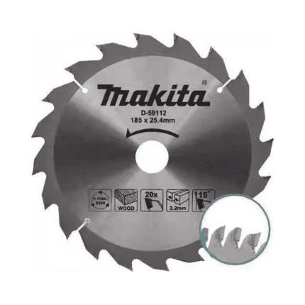 Makita D-59112 Circular Saw Blade 7-1/4" x 20T for Wood