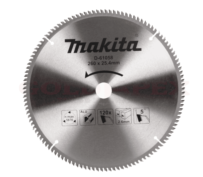 Makita D-61058 Circular Saw Blade 10"x120T