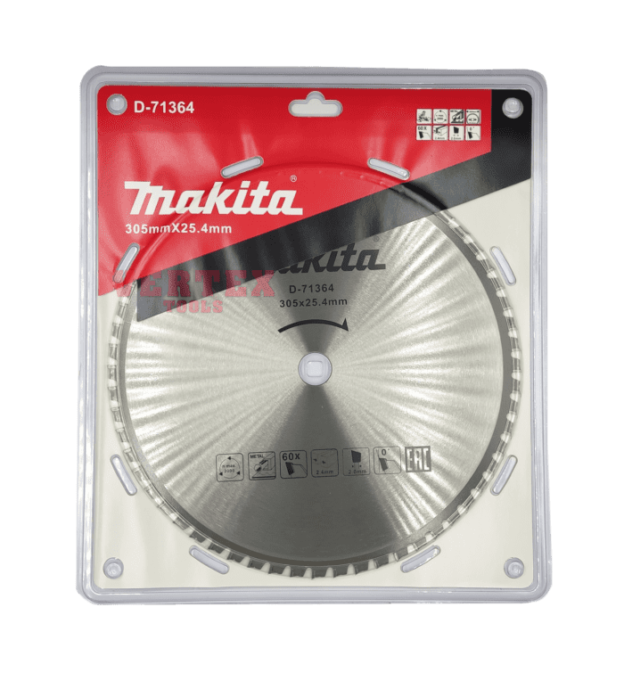 Makita D-71364 TCT Circular Saw Blade for Metal 12"x60T (for LC1230)