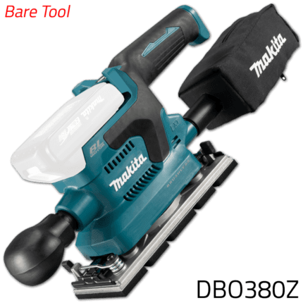 Makita DBO380Z 18V Cordless Brushless Finishing Sander (LXT-Series) [Bare Tool]