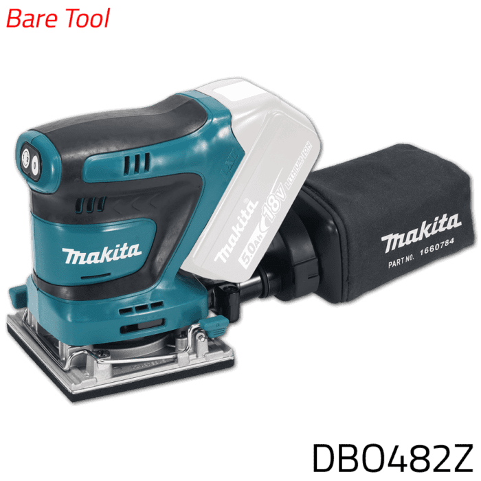 Makita DBO482Z 18V Cordless Finishing Sander (LXT-Series) [Bare Tool]