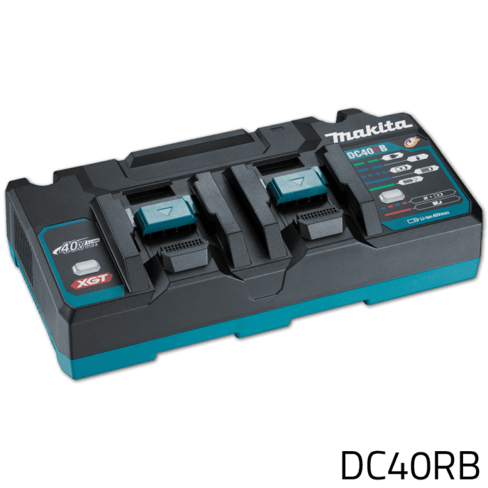 Makita DC40RB 40V Two Port Multi Fast Charger (XGT Series)
