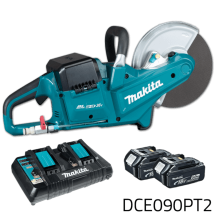 Makita DCE090PT2 36V Cordless Brushless Power Cutter (LXT-Series)